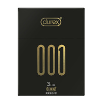 杜蕾斯(Durex) 避孕套 001-3只+超薄3只 超薄款 安全套套 男用成人情趣计生用品byt