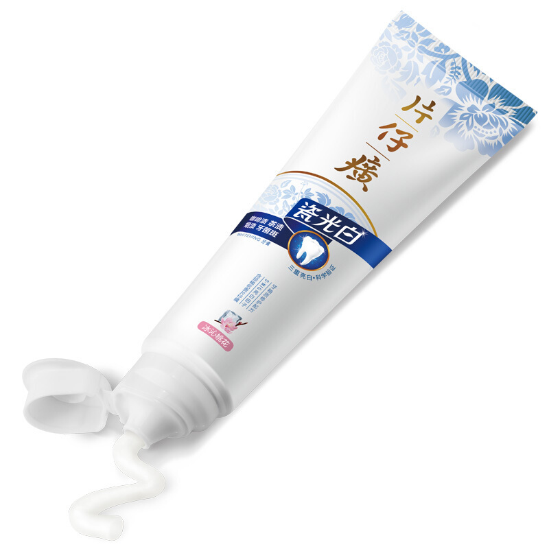 片仔癀瓷光白牙膏(冰沁桃花)105g