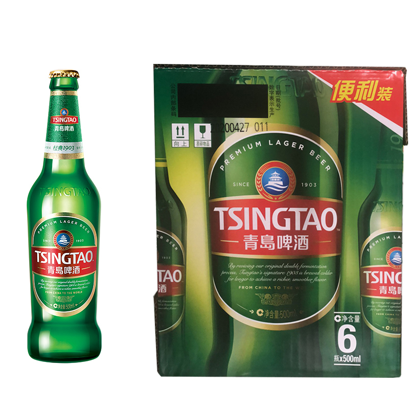 青岛啤酒1903便利装500ml*6