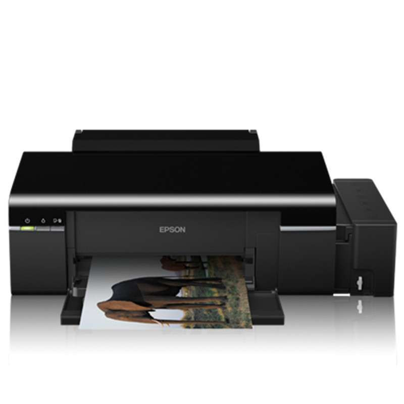 爱普生(EPSON)L805 墨仓式6色照片打印机 原装连供 家用照片打印 无线手机相片打印机 替L801 套餐四