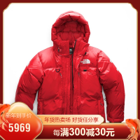 The North Face北面羽绒服 探险版男士防风连帽羽绒派克大衣