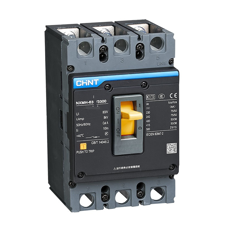 正泰 断路器 nxmh-63s/3300 10a 塑料外壳式 (台)