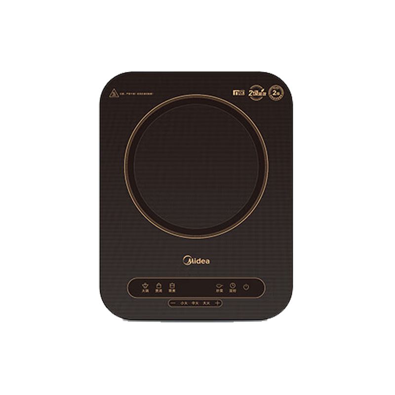 美的(Midea)家用电磁炉大火力隐藏风机4D防水恒匀火智能火锅2200W猛火电磁灶 MC-CCL2203