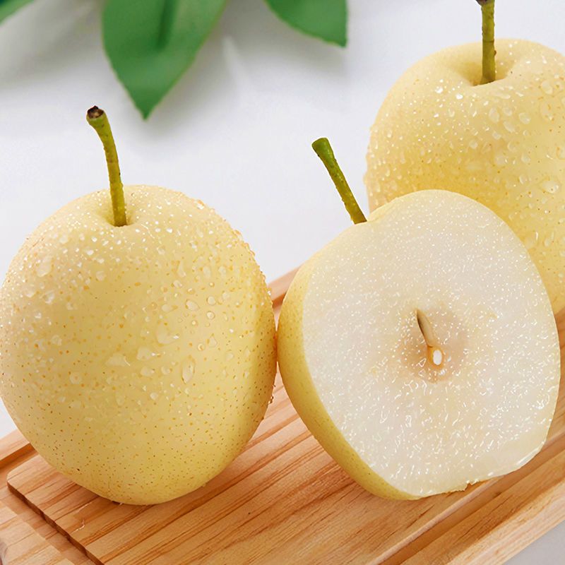 湛航河北皇冠梨整箱当季新鲜水果青皮梨子非雪梨砀山酥梨视频