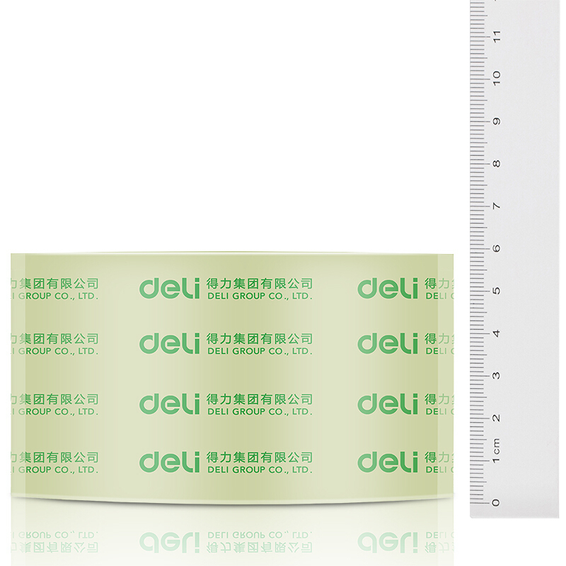得力（deli） 30369 超市封箱胶带60mm*100y*50um (单位：件)