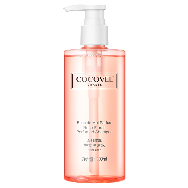 蔻露薇COCOVEL香氛型蓬松无硅油 氨基酸控油去洗发水男女通用300ml