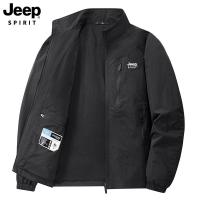 JEEPspirit夹克男士春秋休闲透气舒适宽松大码男外套6270