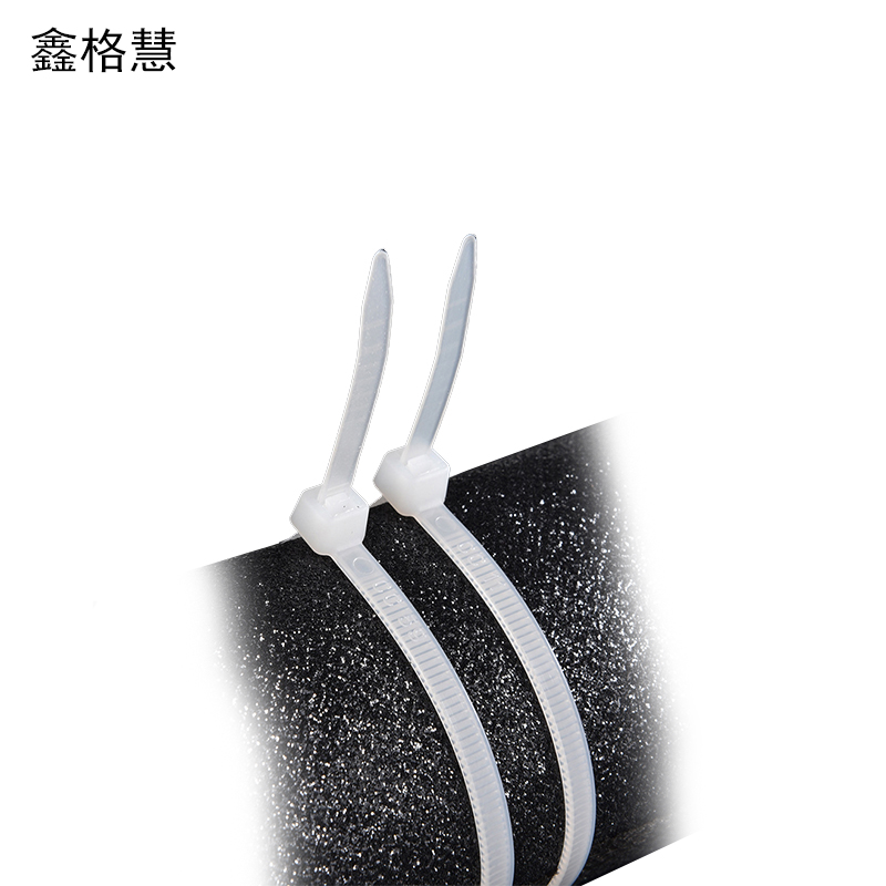 鑫格慧 自锁式尼龙扎带束线带塑料捆绑带扎线带 3*100mm 1000条/包 包高清大图