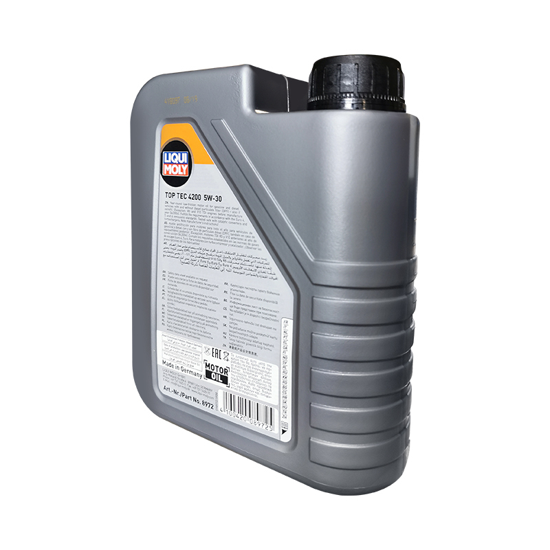 力魔(liqui moly) 顶技4200 全合成机油 5w-30 c3 sn 1l 德国原装进口