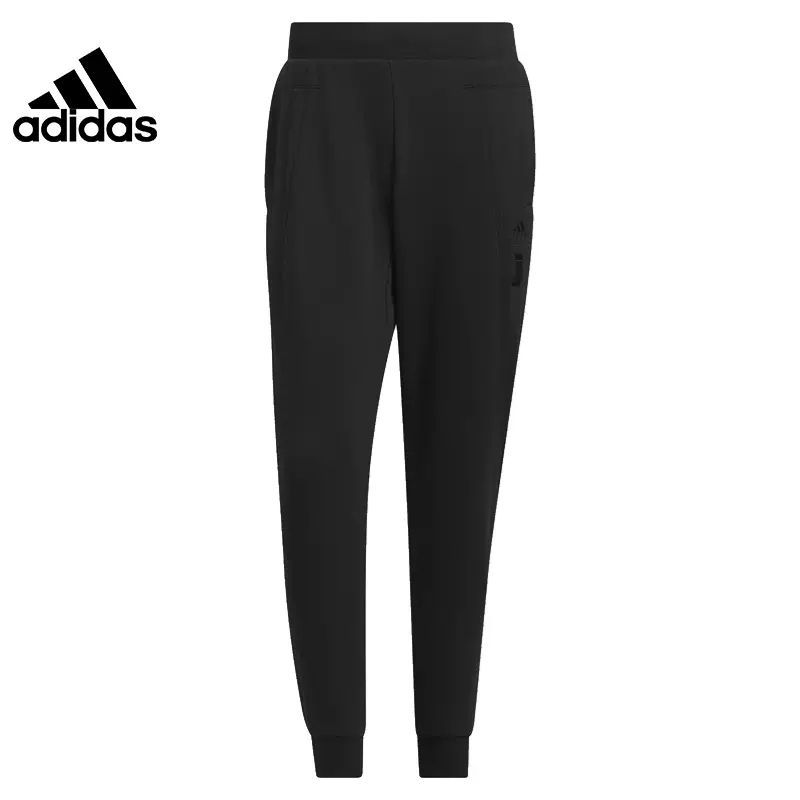 adidas/阿迪达斯长裤2024新款武极系列加绒保暖针织男裤JE6668 C