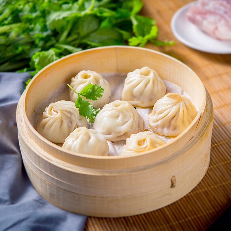 知味观虾仁三鲜小笼250g