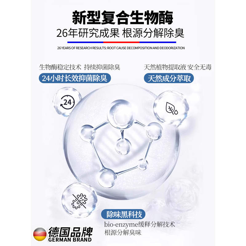 德国进口老人房间去异味除尿味去除剂除臭去味神器室内厕所卫生间