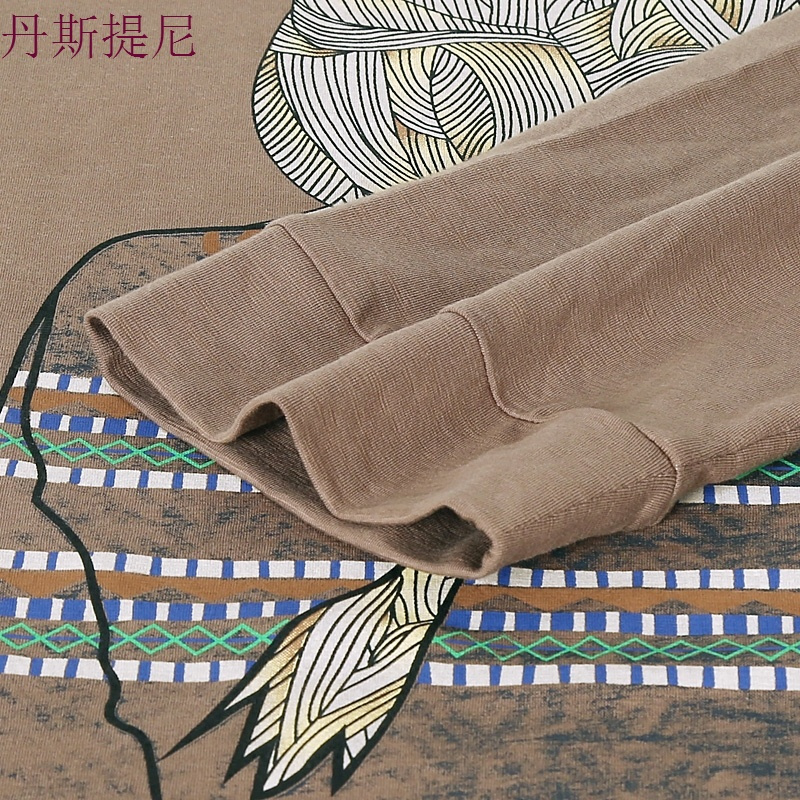 睡衣女秋冬季纯棉长袖家居服长款全棉秋天套头格子居家服套装