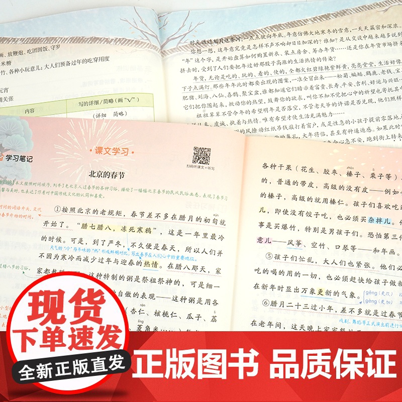2024春小学六年级语文一课一练课堂笔记下册RJ版全2册 数学一课一练+数学课堂笔记高清大图