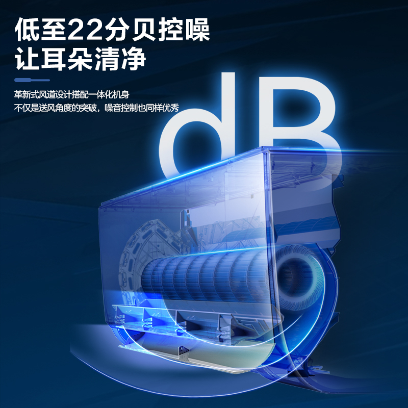 长虹大1.5P喵喵懒二代直流精确变频空调