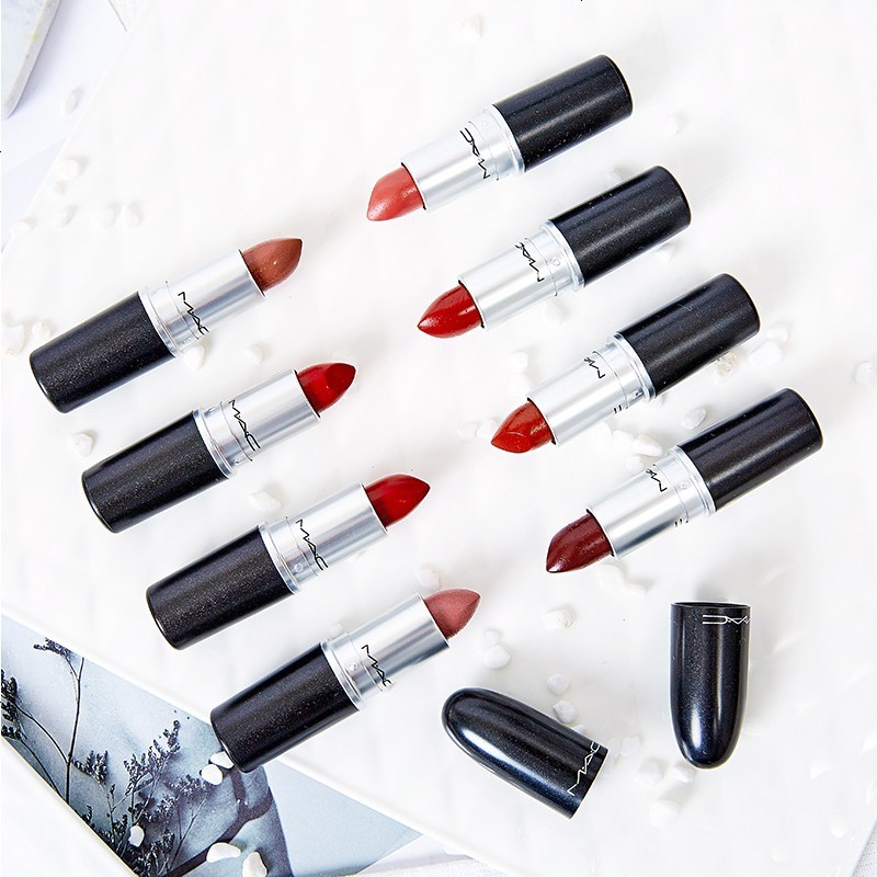 mac魅可口红新色510chili小辣椒牛血色泫雅色ladybug510番茄红提升