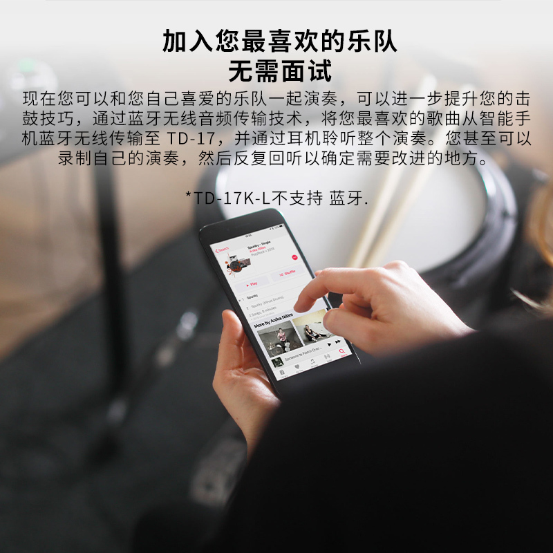 Roland罗兰电鼓专业成人电架子鼓初学儿童电子鼓(TD-17KVX+豪华礼包+PA35B音箱)