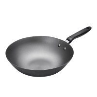 苏泊尔(supor)好帮手精铸铁锅炒菜锅无涂层健康炒锅30cm燃气电磁炉通用FC30E2