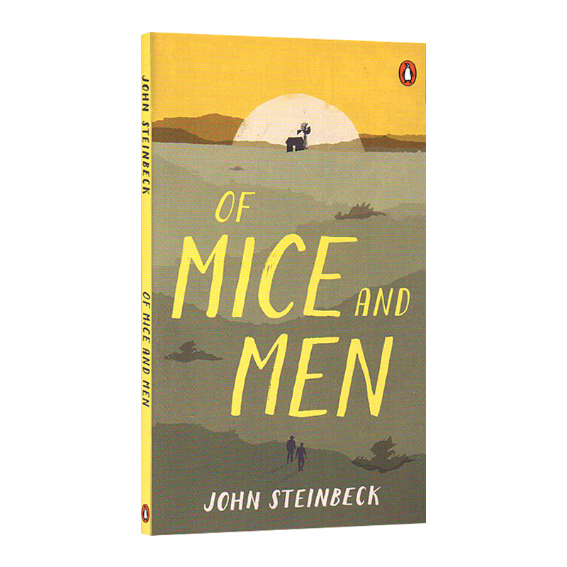 [正版]人鼠之间 英文原版 Of Mice And Men 美版 约翰斯坦贝克John Steinbeck 诺奖得主作高清大图