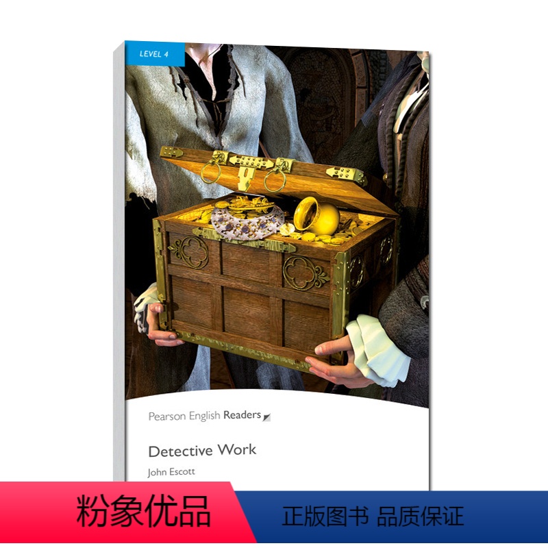 [正版]培生英语企鹅分级阅读Level 4 Detective Work 侦探工作