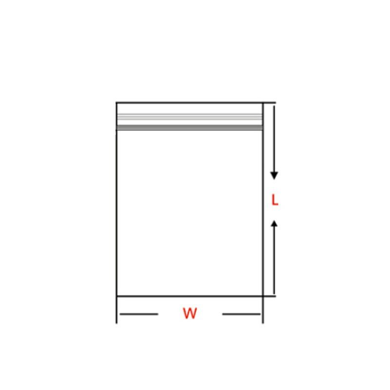 安赛瑞(SAFEWARE)透明PE自封袋 24×35cm 厚度80μm YX 300个装高清大图