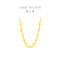 周大福精致星芒黄金项链女 星星一体链足金黄金项链(工费:480计价)EOF1168