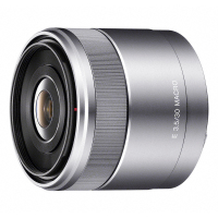 索尼(SONY) E 30mm f/3.5 索尼E卡口 49mm中焦定焦微距镜头 APS画幅 SEL30M35