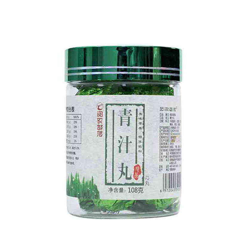 阅农部落 青汁丸 12丸/罐
