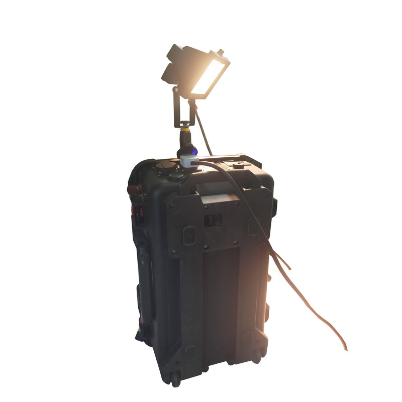 领航电器(LHDQ) LH600B 便携移动箱式照明灯 100W 冷光 220V IP54(计价单位:台)黑色