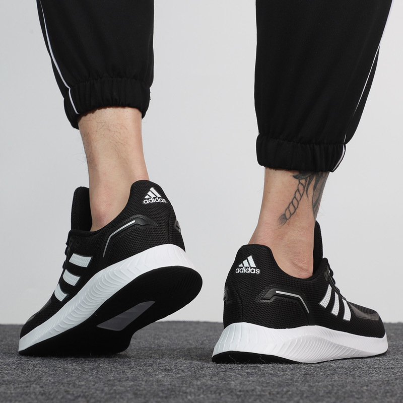 Adidas阿迪达斯男鞋2022新款RUNFALCON20缓震运动跑步鞋FY5943