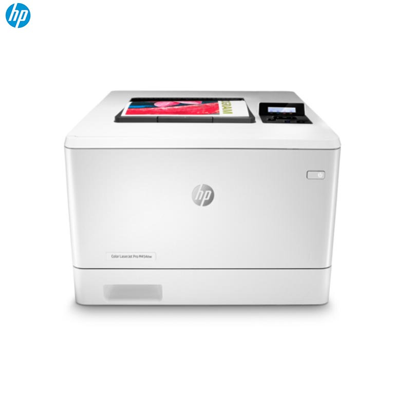 惠普(hp) M454dw彩色激光打印机 彩色打印 液晶显示屏 自动双面打印 无线连接