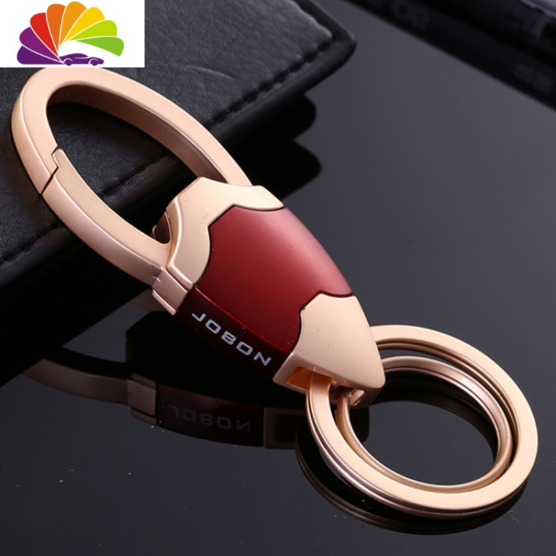 舒适主义汽车钥匙扣男士腰挂钥匙圈环女创意钥匙链金属挂件定制小礼品