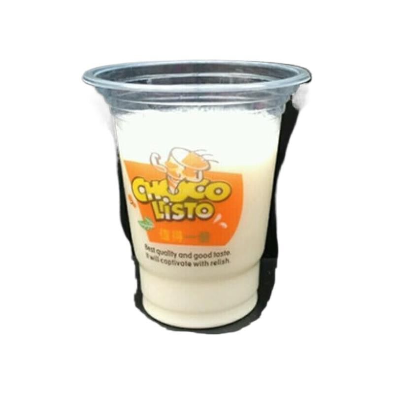 册宣 95口径一次性塑料杯奶茶杯豆浆杯360ml*1000只/箱(单位:箱)