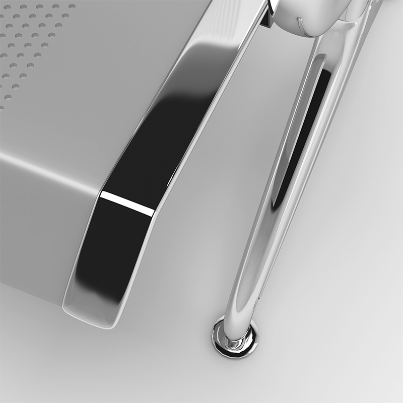 臻远 ZY-JCY-05 连排椅机场椅公共座椅医院等候椅 银色机场椅五人位高清大图