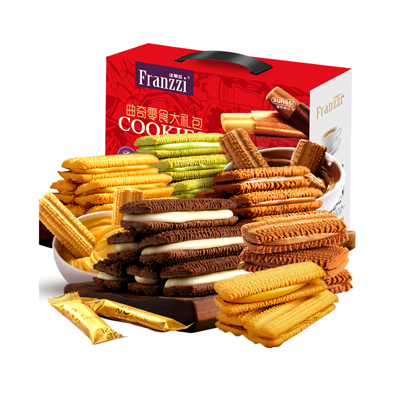 法丽兹夹心曲奇950g29箱饼干好吃食品零食大礼包整箱礼盒曲奇饼干