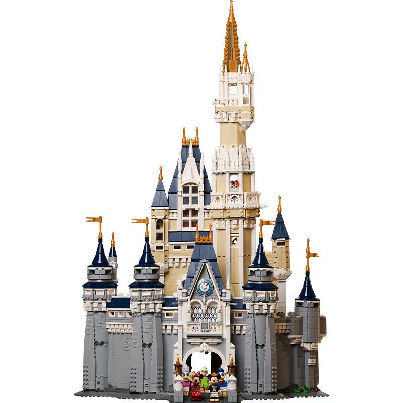 kb积木店灯饰适用乐高71040迪士尼城堡led遥控积木灯具街景灯光请注意