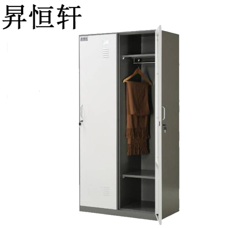 昇恒轩 更衣柜 铁皮 SHX-117G 系列 单位:组(两门 90*40*180cm)高清大图