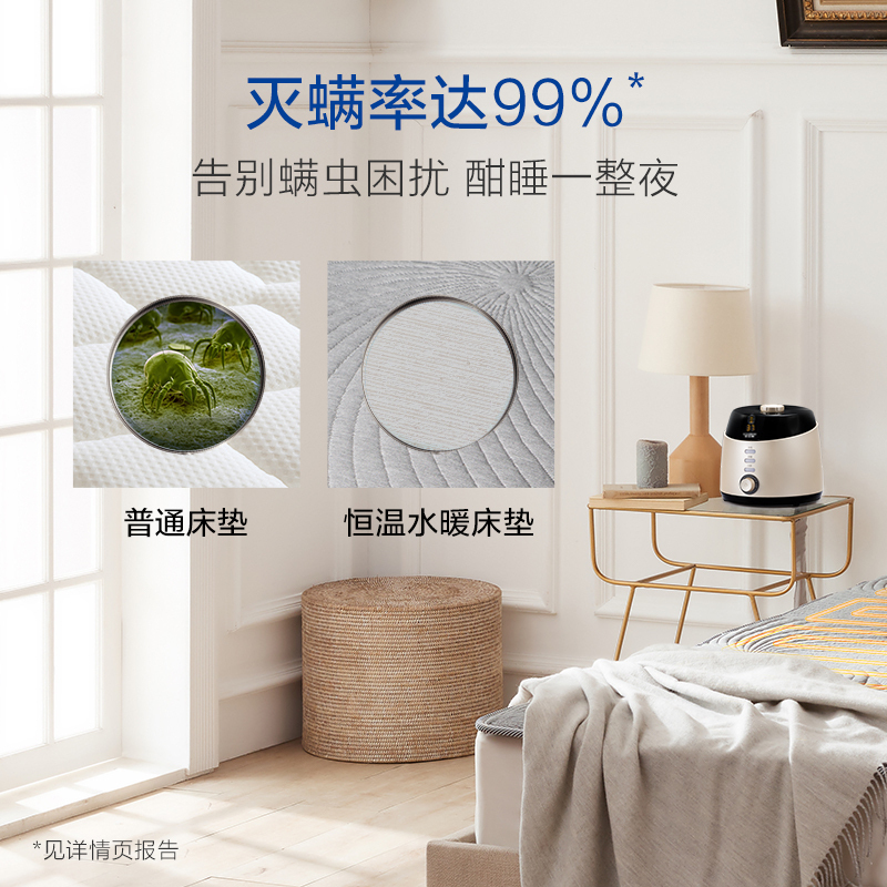 A.O.史密斯A.O.Smith水暖毯HWM-18B 1.8*2m 新款上市双人单人 水暖毯电热毯 多档调节高清大图