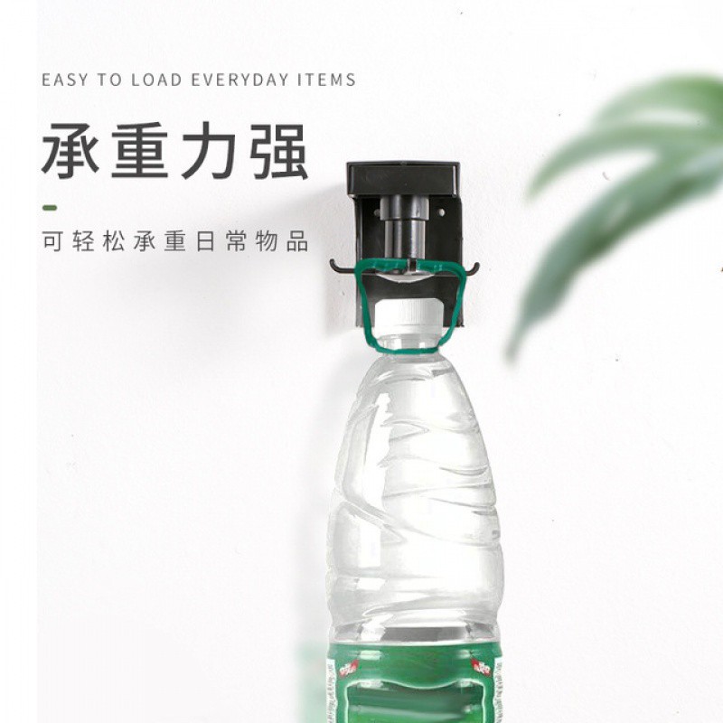厨房储物架子多功能置物架伸缩免打孔旋转墙壁挂钩用品收纳整理架收纳层架 三维工匠高清大图