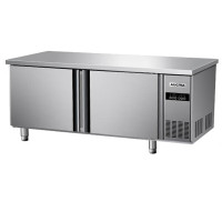 澳柯玛 HC-12A8W 商用冰柜操作台 1.2M全冷藏保鲜厨房数显平冷冰箱纯铜管冰柜