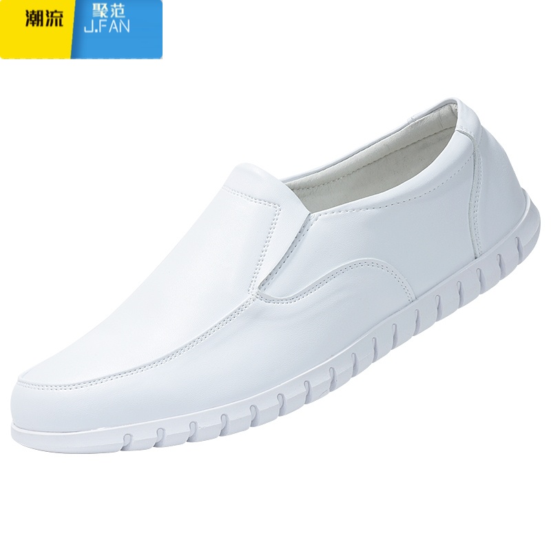 聚范护士鞋男款软底舒适不累脚舒适防滑平底大码医护鞋高清大图