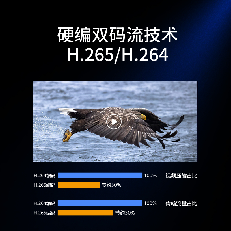 海信(Hisense)DSJ-HIS08AI智能作业记录仪4K高清256G 6400W红外夜视独立北/WiFi