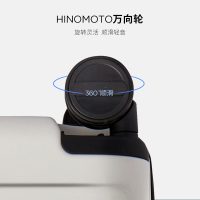 90分行李箱升级版PC商旅两用旅行箱刹车版登机箱 一键刹车防滑抗摔拉杆箱 20寸
