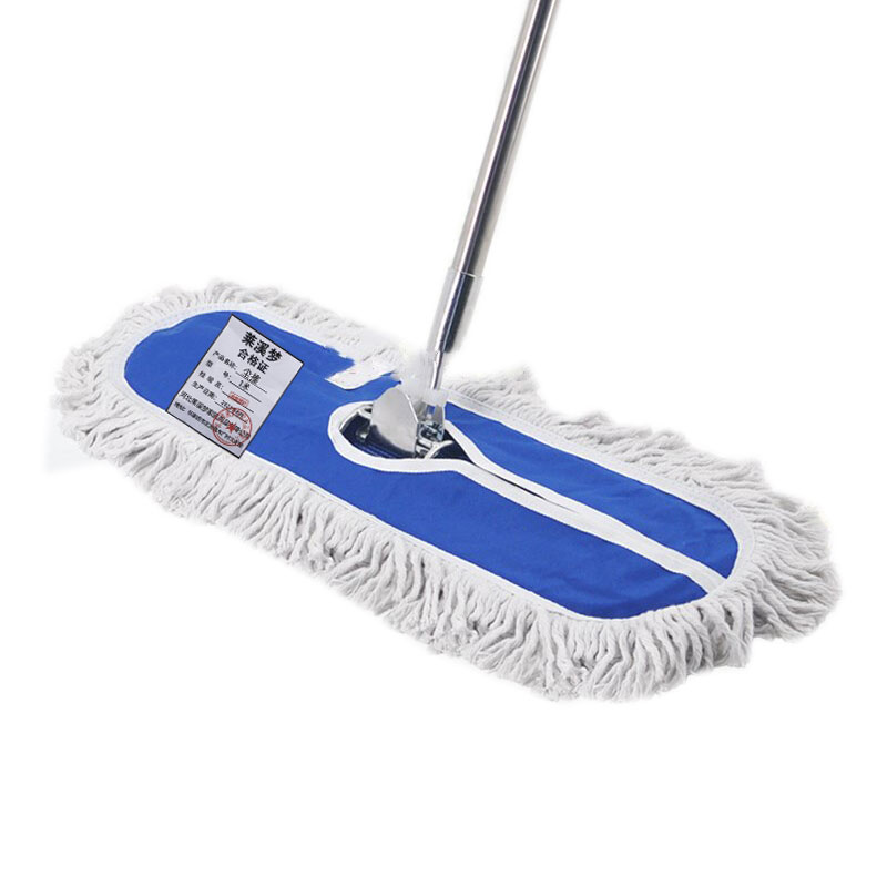 尘推平板推布拖布 厚 40cm 把高清大图