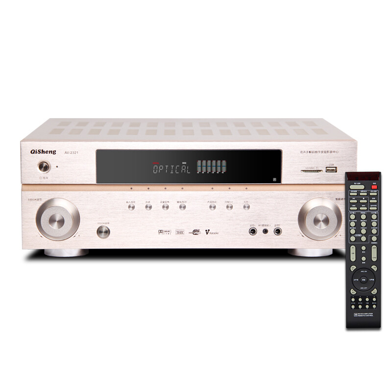 奇声 AV-1809家庭影院大功率5.1功放机DTS发烧级HIFI功率放大器HDMI家用蓝牙双解码高清大图