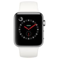 [二手9成新]Apple iWatch3代 苹果智能手表S3 原装正品电话运动防水手表 白色 蜂窝版 42mm裸机送表带
