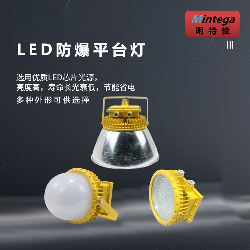明特佳-Mintega FPD8504A-L70 LED防爆平台灯 70W 黄色 (单位:套)