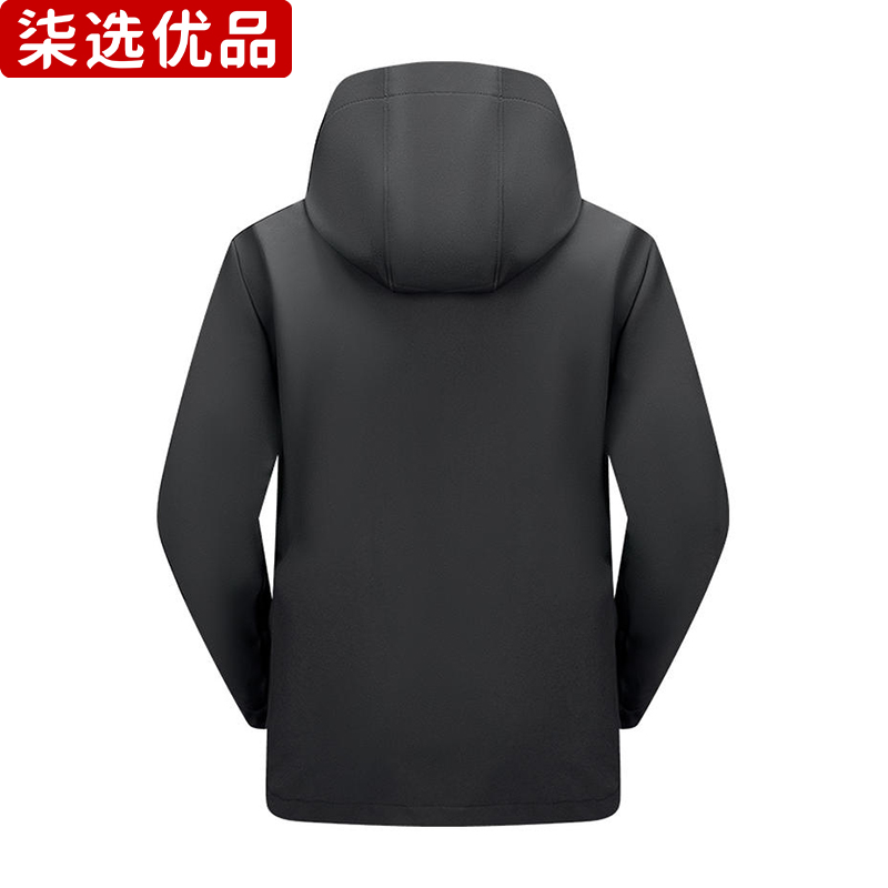 柒选优品 软壳连帽外套夹克 D30/件高清大图