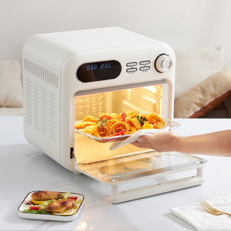 施耐德 空气炸烤箱 SWK-XKL01 珍珠白 18L高清大图