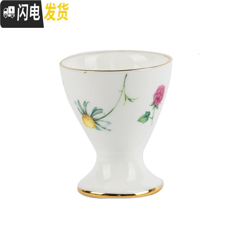 三维工匠安娜16点英式下午茶骨瓷咖啡杯欧式小套装陶瓷茶具咖啡具定制_627_68 蛋杯 默认尺寸